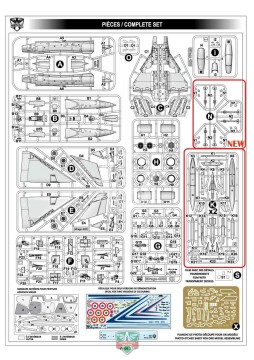 Model plastikowy Mirage 4000 w/Weapons, ModelSvit, MSVIT 72053, skala 1/72