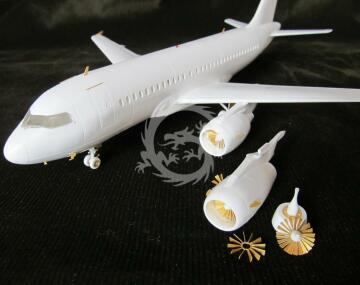 MD14401 Metallic Details Detailing set for aircraft Airbus A319 Revell 1/144