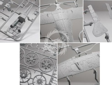 Focke-Wulf Fw 190A-6 w/Wgr. 21 & Full engine and weapons interior Border Model BF-003 skala 1/35