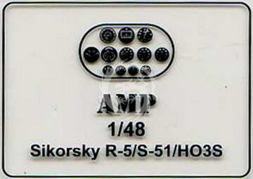 Sikorsky HO3S-1 AMP 48001 skala 1/48