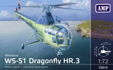 Westland WS-51 Dragonfly HR.3 AMP 72013 skala 1/72