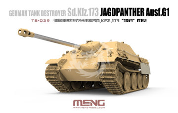 German Tank Destroyer Sd.Kfz. 173 Jagdpanther Ausf. G1 Meng Model TS-039 skala 1/35