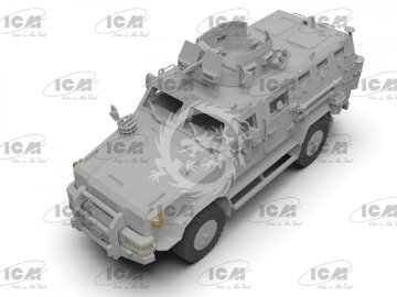 Kozak-2, Ukrainian MRAP-class Armored Vehicle (100% new molds) ICM 35014 skala 1/35