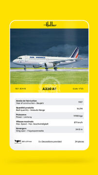 Airbus A320 Air France - Heller 80448 skala 1/125