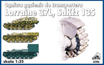 Ogniwa gąsienic do transportera Lorraine L-37L - RPM 35906 skala 1/35