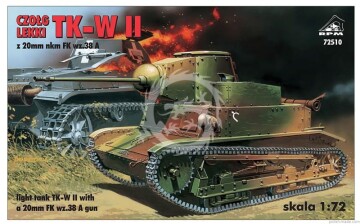 Czołg lekki TKW II - RPM 72510 skala 1/72