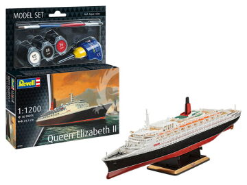 NA ZAMÓWIENIE - Model Set Queen Elizabeth 2 - Revell 65806 skala 1/1200
