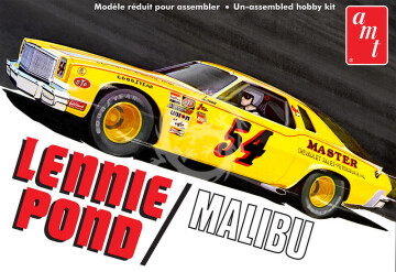 ‘74 Chevy Malibu Lennie Pond Stock Car - AMT 1352 skala 1/25