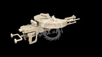 Type 89 dual flexible Japanese Machine Gun - Metallic Details  MDR48286 skala 1/48