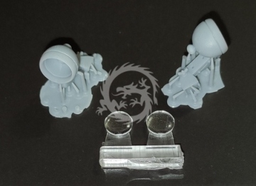 Search light FG-16  (UAZ-469) 2pcs - Start43 St89 skala 1/24