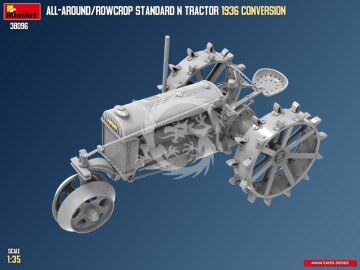 All-Around/Rowcrop Standard N Tractor 1936 Conversion - MiniArt 38096 skala 1/35