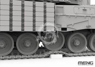 German Main Battle Tank Leopard 2A4 - MENG-Model TS-058 skala 1/35