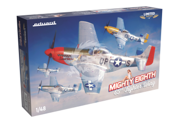 P-51D Mustang MIGHTY EIGHT: 65th Fighter Wing - Eduard 11196 skala 1/48