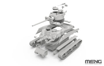 U.S. Medium Tank M4A3 (76) W Sherman - Meng Model 72-019  skala 1:72 