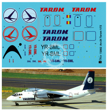 An-24 Tarom 1/72 Vinci 72002