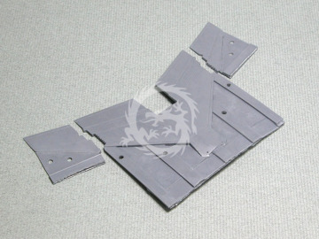 Zestaw dodatków F-8 Crusader Folding Wing set (for Academy 1/72), Wolfpack WP72002 skala 1/72