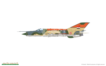 MiG-21MF Weekend Edition Eduard 7458 skala 1/72