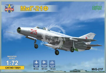 Model plastikowy MiG-21F Limited Edition ModelSvit 72021 skala 1/72