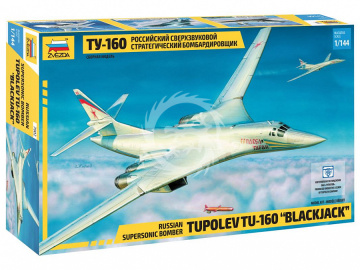 Model plastikowy Russian Strategic Bomber TU-160 Blackjack Zvezda 7002 skala 1/144