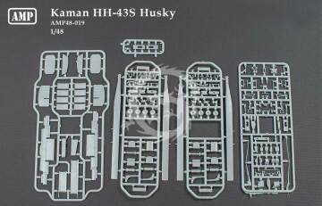 Kaman HH-43 Huskie AMP 48019 skala 1/48