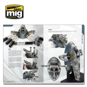 Podręcznik GRAVITY 1.0 - SCI FI MODELLING PERFECT GUIDE Ammo by Mig Jimenez A.MIG-6110