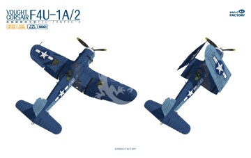 Vought F4U-1A/2 Corsair - Dual Combo Limited Edition - Magic Factory 5001 skala 1/48