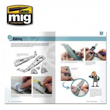 Magazyn- MODELLING SCHOOL - An Initiation to Aircraft Weathering Ammo Mig Jimenez A.MIG-6030