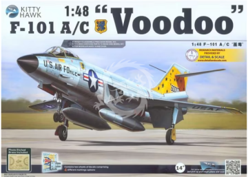 F-101A/C Voodoo Kitty Hawk KH80115 skala 1/48