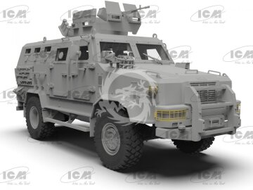 Kozak-2, Ukrainian MRAP-class Armored Vehicle (100% new molds) ICM 35014 skala 1/35