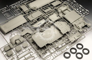 VW T1 Panel Van - 75 Years of the VW T1 - Revell 07742 skala 1/16