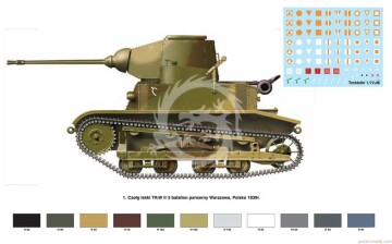 Czołg lekki TKW II - RPM 72510 skala 1/72