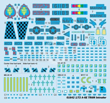 A-6E TRAM Intruder - Trumpeter 01642 skala 1/72