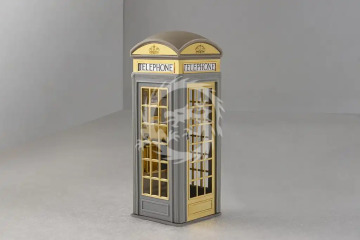 Telephone box Kiosk No.2 - Metallic Details MDR3517 skala 1/35
