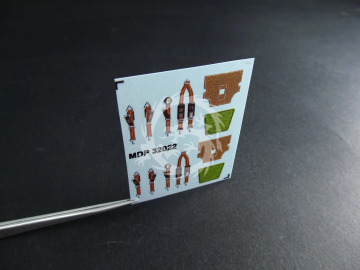 France seat belts WWII - Metallic Details MDP32022 skala 1/32
