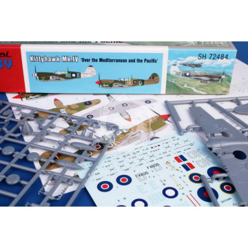 Kittyhawk Mk.IV Over the Mediterranean and the Pacific Special Hobby SH72484 1/72