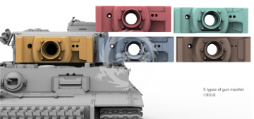 Pz.Kpfw.VI Ausf.E Sd.Kfz.181 Tiger I Early Production - Border Model  BT-010 skala 1/35