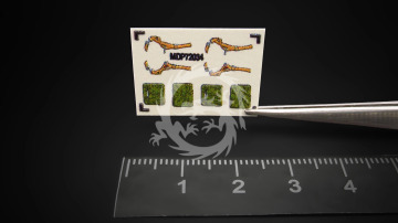 USSR WWII Aircrew Parachutes -1/72- Set for 2 seats - Metallic Details MDP72034 skala 1/72