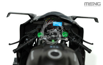 Kawasaki Ninja H2R 2018 (Pre-colored Edition) MENG-Model MT-011s skala 1/9