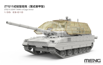 ZTQ15 Light Tank w/Cage Armor - MENG-Model ES-010 skala 1/35