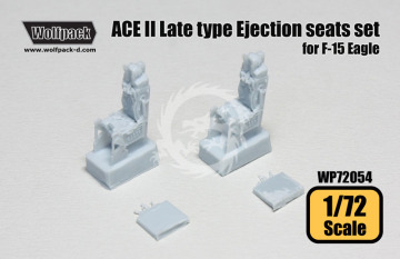 Zestaw dodatków ACE II Late type Ejection seats for F-15 Eagle (2 PCS), Wolfpack WP72054 skala 1/72
