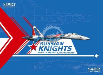 Su-35S Russian Knights Flanker-E Great Wall Hobby GWH S4812 skala 1/48