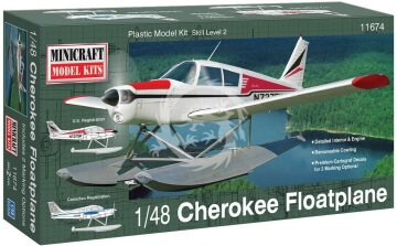 Model plastikowy Cherokee Floatplane Minicraft 11674 skala 1/48