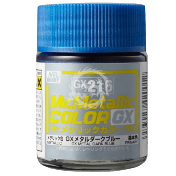  GX-216 GX Metal Dark Blue (18ml) Mr.Hobby-Gunze