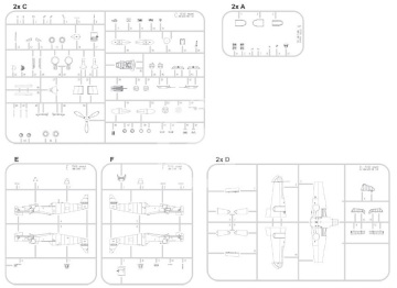 Model plastikowy Avia S-199 MEZEK Dual Combo Limited Edition Eduard 2141 skala 1/72