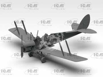DH.82A Tiger Moth with bombs ICM 32038 skala 1/32