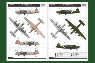 B-24D Liberator HobbyBoss 83212 skala 1/32