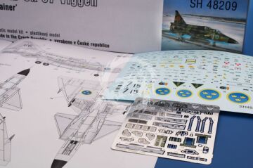 SK-37 Viggen Trainer Special Hobby SH48209 skala 1/48