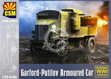 Garford-Putilov Armoured Car Copper State Models CSM35009 skala 1/35