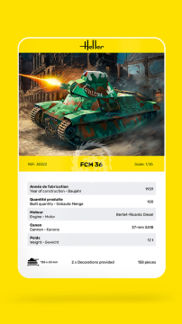 FCM 36 Heller 30322 skala 1/35