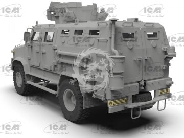 Kozak-2, Ukrainian MRAP-class Armored Vehicle (100% new molds) ICM 35014 skala 1/35
